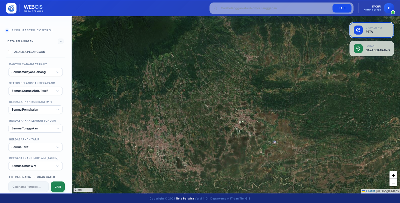 WebGIS PDAM Purbalingga